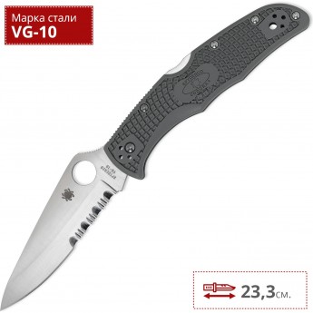 Нож SPYDERCO ENDURA 4 10PSFG Нож SPYDERCO ENDURA 4 10PSFG
